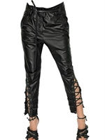 HAIDER ACKERMANN - LEATHER TROUSERS
