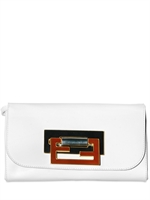 FENDI - POCHETTE DI VERNICE LOGATA