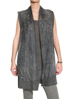 AVIU - TULLE PEARL EMBELLISHMENT VEST