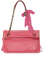 LANVIN - BORSA A SPALLA AMALIA TRAPUNTATA DI PELLE