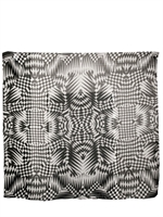 GARETH PUGH - SCIARPA DI SETA STAMPATA