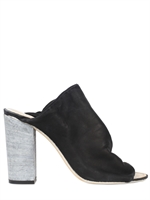 BB BRUNO BORDESE WASHED - 100MM NAPPA MULE SANDALS