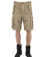 CLOSED - LIGHT GABARDINE CARGO SHORTS - KHAKI