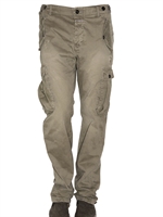 CLOSED - LIGHT GABARDINE CARGO TROUSERS