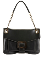 ROGER VIVIER - SCHULTERTASCHE IN NAPPA NETRO KLEINE