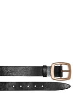 DOLCE & GABBANA - CINTURA DI PELLE LAVATA 3.5CM