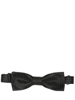 DOLCE & GABBANA - POLKA DOT SILK TWILL SMALL TIE