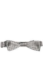 DOLCE & GABBANA - POLKA DOT SILK JACQUARD BOW TIE