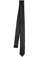 DOLCE & GABBANA - TONE ON TONE POLKA DOT SILK JACQUARD TIE