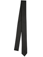 DOLCE & GABBANA - POLKA DOT SILK JACQUARD TIE