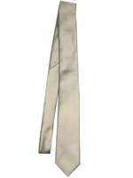 DOLCE & GABBANA - 6CM POLKA DOT SILK TWILL TIE - BEIGE