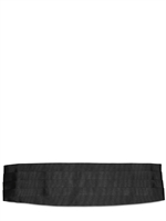 DOLCE & GABBANA - GÜRTEL SEIDEN GROS GRAIN TUXEDO - SCHWARZ