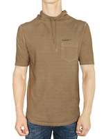 DSQUARED - DISTRESSED HEAVY COTTON T-SHIRT
