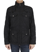 ADD - MATT NYLON HOODED SPORT JACKET