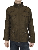 ADD - MATT NYLON HOODED SPORT JACKET