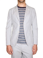 BAND OF OUTSIDERS - SCHOOL BOY SEERSUCKER JACKET