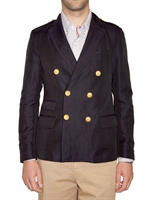 BAND OF OUTSIDERS - HOPSACK PEA JACKET