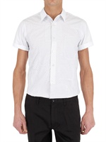 IZZUE - CAMICIA MANICA CORTA FANTASIA A PUNTINI