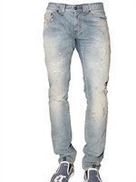 GALLIANO - JEANS DISTRESSED 17CM