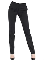 METRADAMO - HOSEN GERADE BEINE STRETCH COOL WOOL