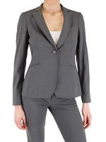 METRADAMO - SLUB WOOL ONE BUTTON JACKET