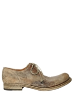 SHOTO - DIRTIED CORDOVAN LACE-UP SHOES