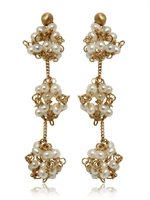 LIA DI GREGORIO - ORECCHINI IN ORO CON PERLE