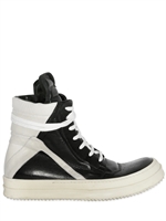 RICK OWENS - SNEAKERS IM ZWEIFARBIGEM KALBLEDER