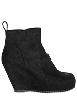 RICK OWENS - 100MM MOHAWK WEDGE LOW BOOTS