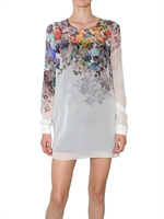 JONATHAN SAUNDERS - PRINTED SILK GEORGETTE SHIRT