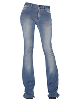 SANSOVINO 6 - DENIM EFFECT KNIT JEANS