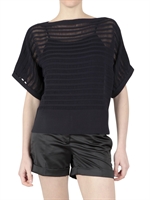 PAOLO ERRICO - CHIFFON BACK SWEATER