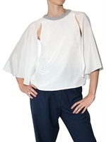 RICHARD NICOLL - TOP CREPE DE CHINE CAPE