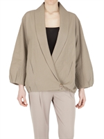 CHRISTOPHE LEMAIRE - COTTON SEERSUCKER JACKET