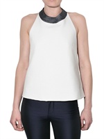 ALEXIS MABILLE - TOP IM BAUMWOLL PIQUET