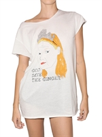 AMERICAN RETRO - VIVIENNE PRINT JERSEY T-SHIRT
