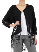 ALEKSANDR MANAMIS - RIPPED KNIT SWEATER
