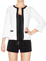 MAISON PEONIA - FRENCH TERRY COTTON JACKET