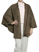 DUSAN - SUEDE CAPE LEATHER JACKET