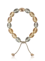 LUIS MORAIS - BRACCIALETTO CON PERLE DRUM SKULL