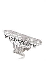 REPOSSI - WHITE GOLD AND ROSE CUT RING