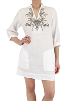 STEFFEN SCHRAUT - PERLEN TUNIC KLEID