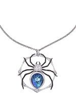 STEPHEN WEBSTER - LARGE SPIDER PENDANT NECKLACE