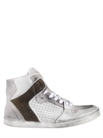 TRUNK41 - LEATHER AND SUEDE SNEAKERS