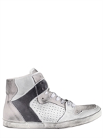 TRUNK41 - LEATHER AND SUEDE SNEAKERS