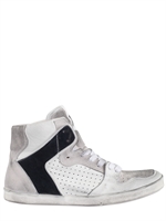 TRUNK41 - LEATHER AND SUEDE SNEAKERS