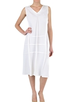 CALVIN KLEIN COLLECTION - SEIDEN WASHED CURPO KLEID