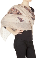 813 - MODAL & SILK SCARF