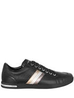DOLCE & GABBANA - SHINY SIDE BAND CALFSKIN SNEAKERS