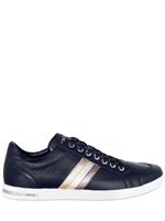 DOLCE & GABBANA - SHINY SIDE BAND CALFSKIN SNEAKERS